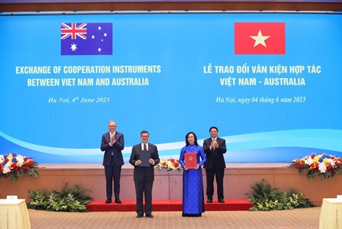 Củng cố hợp tác Australia và Việt Nam, hướng tới tương lai bền vững
