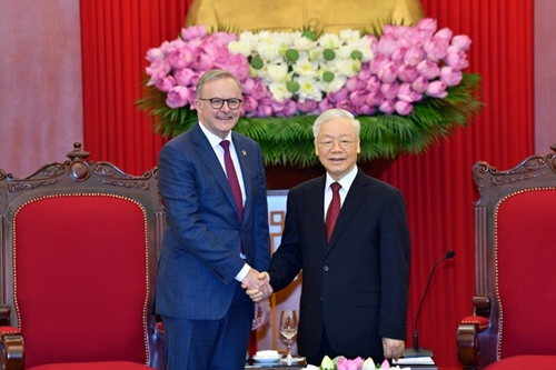 Thúc đẩy quan hệ hợp tác Việt Nam - Australia lên tầm cao mới