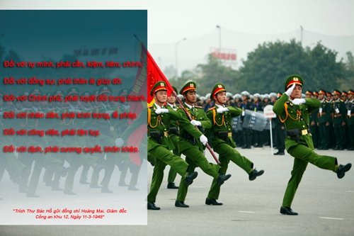 Sáu điều dạy của Chủ tịch Hồ Chí Minh - Cơ sở quan trọng quyết định việc hình thành văn hóa CAND