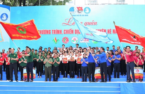 Nhiều phần việc ý nghĩa trong chiến dịch tình nguyện hè năm 2023 của tuổi trẻ TP Hồ Chí Minh
