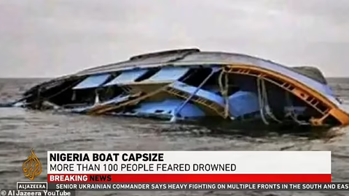Hơn 100 người thiệt mạng vì lật thuyền ở Nigeria