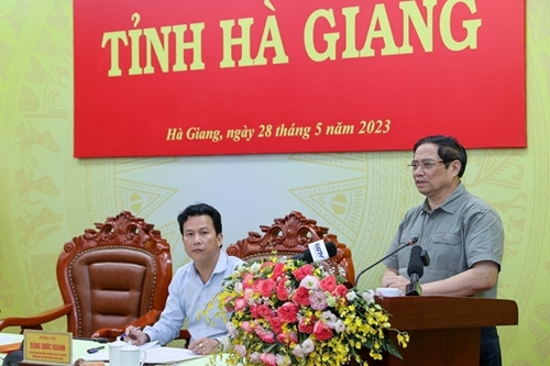 Kết luận của Thủ tướng Chính phủ tại buổi làm việc với lãnh đạo tỉnh Hà Giang