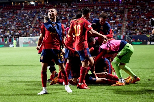 Đội tuyển Tây Ban Nha gặp Croatia tại chung kết Nations League 2023