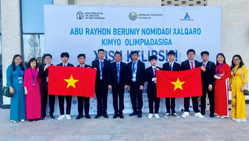8 8 học sinh Việt Nam đoạt Huy chương Vàng, Bạc tại Olympic Hóa học Quốc tế