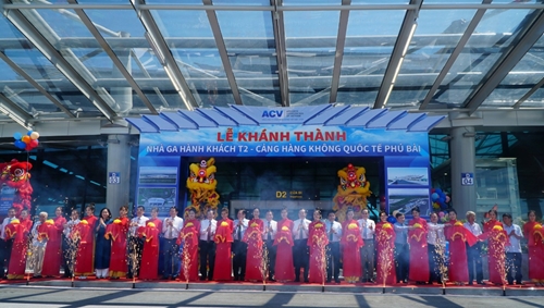 Khánh thành nhà ga hành khách T2- Cảng hàng không quốc tế Phú Bài