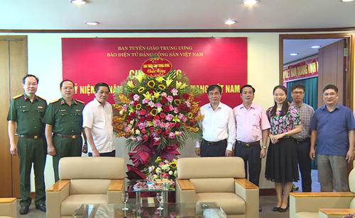 Lời cảm ơn của Báo điện tử ĐCSVN nhân kỷ niệm 98 năm Ngày Báo chí cách mạng Việt Nam