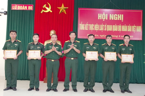 Tiếp tục triển khai thực hiện tốt Luật Sĩ quan QĐND Việt Nam
