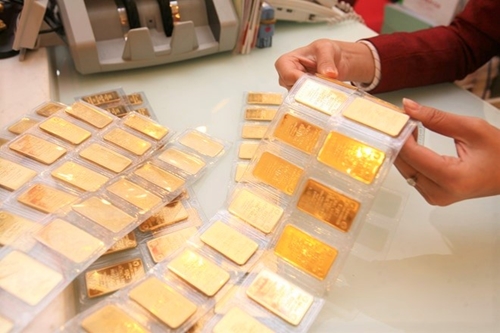 Giá vàng trong nước ổn định ở mức 66,35 - 66,95 triệu đồng lượng