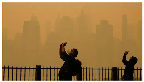 Hơn 100 triệu người Mỹ bị ảnh hưởng do khói cháy rừng tại Canada