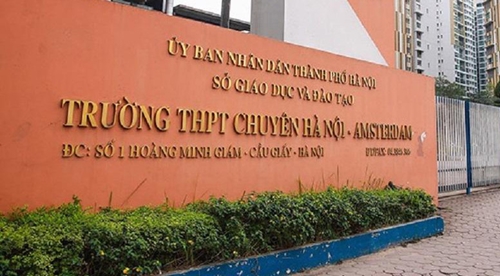 Công bố điểm chuẩn trúng tuyển lớp 6 Trường THPT chuyên Hà Nội - Amsterdam