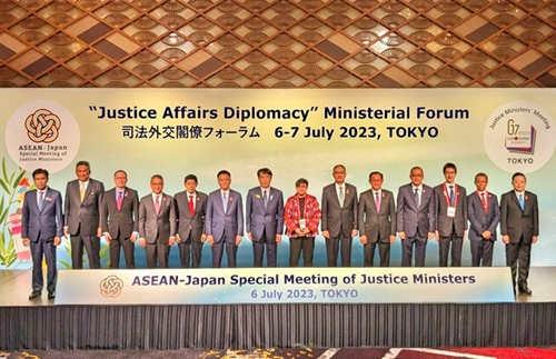 Thiết lập cơ chế hợp tác tư pháp ASEAN - Nhật Bản cấp Bộ trưởng Tư pháp