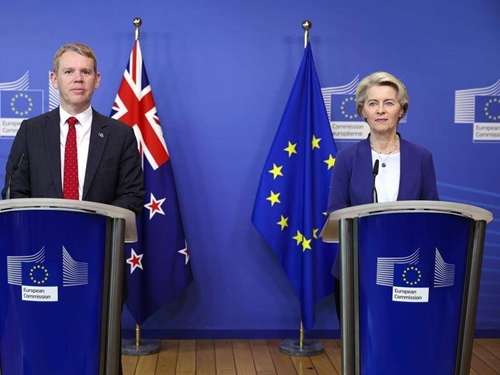 EU và New Zealand ký kết Hiệp định thương mại tự do