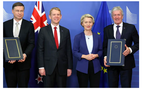 FTA với EU mang lại cho New Zealand nhiều cơ hội