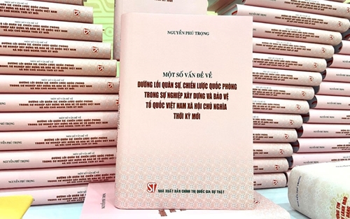 Ra mắt cuốn sách của Tổng Bí thư Nguyễn Phú Trọng về đường lối quân sự, chiến lược quốc phòng