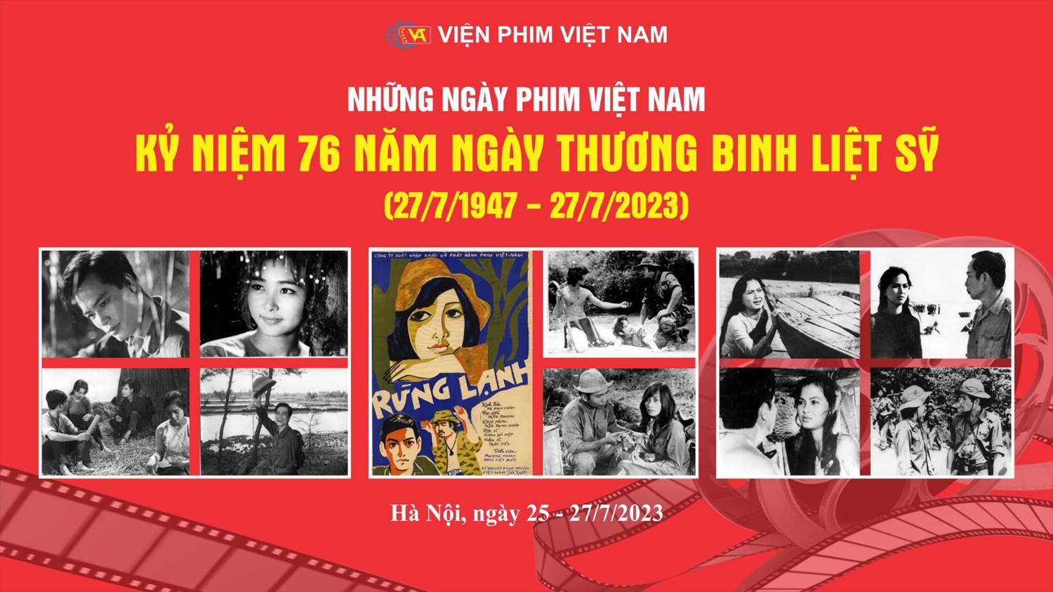 Chiếu phim miễn phí nhân kỷ niệm 76 năm Ngày Thương binh - Liệt sỹ 27/7