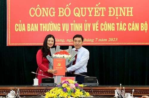 Đồng chí Vương Ngọc Hà giữ chức Trưởng ban Tuyên giáo Tỉnh ủy Hà Giang