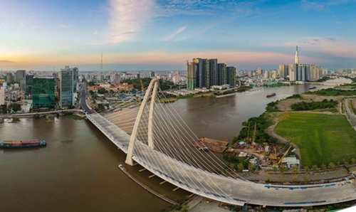 Xây dựng cầu Thủ Thiêm 4 TP Hồ Chí Minh