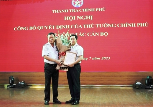 Ông Dương Quốc Huy giữ chức Phó Tổng Thanh tra Chính phủ