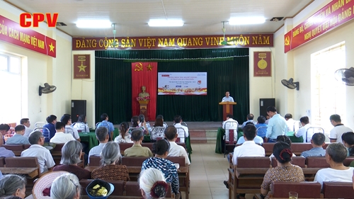 Chương trình “Màu hoa đỏ” tri ân các gia đình chính sách tại Nam Định