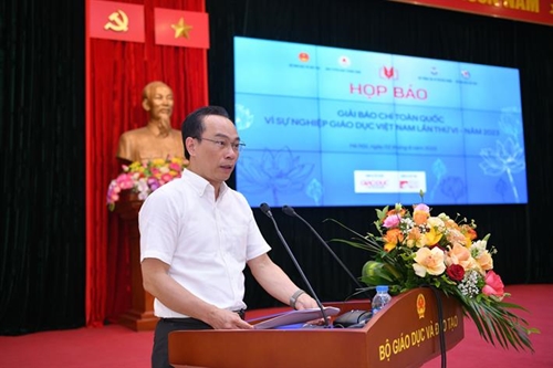 Phát động Giải báo chí toàn quốc “Vì sự nghiệp giáo dục Việt Nam” năm 2023