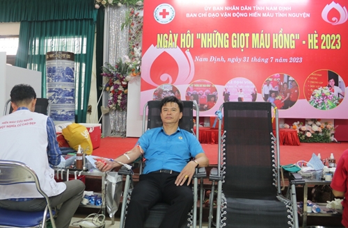 Nam Định Hơn 1 200 người hưởng ứng Ngày hội “Những giọt máu hồng”