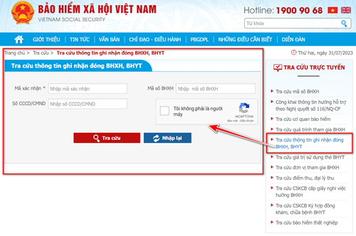 Từ ngày 3 8, người dân có thể tra cứu thông tin đóng BHXH tự nguyện, BHYT trên Cổng TTĐT BHXH Việt Nam