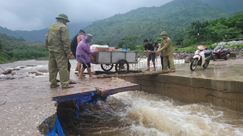 Quảng Bình Bảo đảm an toàn cho người dân khi mưa lũ xảy ra