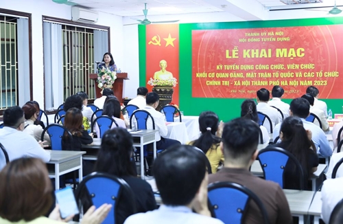 Hà Nội Hơn 850 thí sinh tham dự vòng 1 kỳ tuyển dụng công chức, viên chức