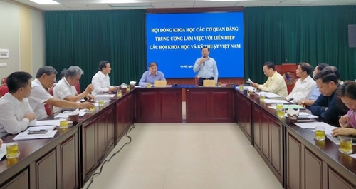 Tăng cường phối hợp, nâng cao hoạt động của Liên hiệp các hội KH KT Việt Nam