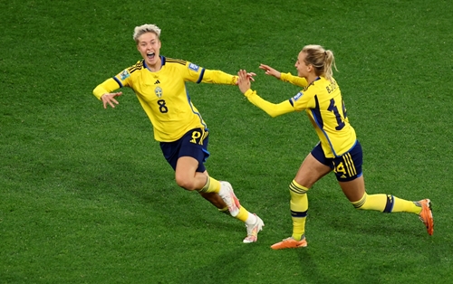 Thụy Điển biến Mỹ thành cựu vô địch World Cup nữ