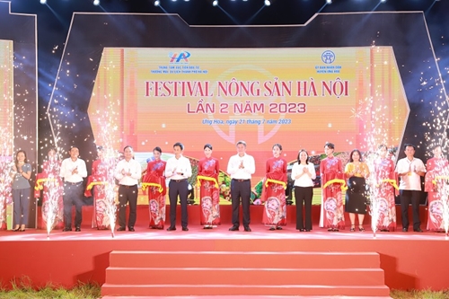 Hơn 120 gian hàng tham gia “Festival nông sản Hà Nội lần 2 năm 2023”