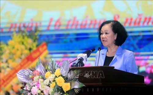 Thường trực Ban Bí thư dự Ngày hội Toàn dân bảo vệ an ninh Tổ quốc tại Thái Bình