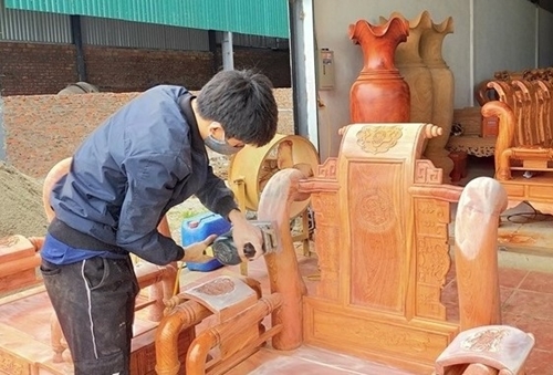 Gìn giữ và phát huy nghề mộc truyền thống ở Thanh Lãng