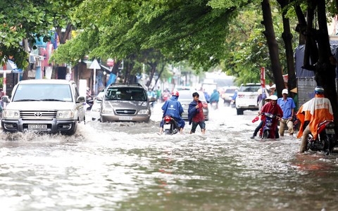 Cần triển khai đồng bộ các giải pháp phòng, chống ngập lụt tại đô thị