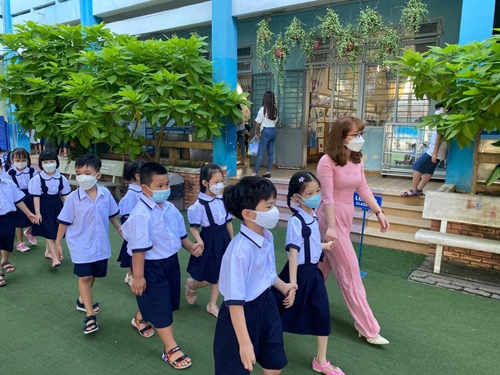 Sở GD-ĐT TP Hồ Chí Minh quy định giờ học của học sinh tiểu học trên địa bàn