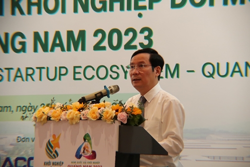 Diễn đàn cấp cao “Phát triển hệ sinh thái khởi nghiệp đổi mới sáng tạo Quảng Nam 2023”