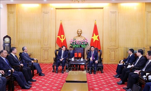 Tăng cường chia sẻ kinh nghiệm xây dựng Đảng giữa Việt Nam và Trung Quốc