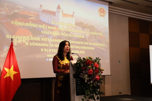 Cộng đồng người Việt Nam trở thành dân tộc thiểu số của Slovakia