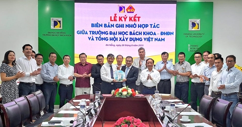 Ký kết hợp tác giữa Đại học Bách khoa Đà Nẵng và Tổng hội Xây dựng Việt Nam