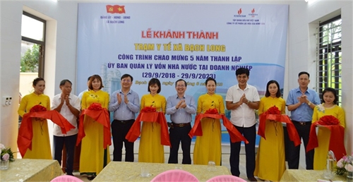BSR tài trợ xây dựng, cải tạo Trạm Y tế xã tại tỉnh Nam Định
