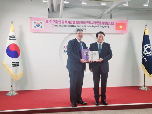 VKBIA tăng cường kết nối với thành phố Anyang Hàn Quốc