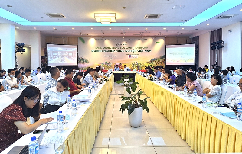 Tăng cường năng lực cạnh tranh cho doanh nghiệp nông nghiệp Việt Nam