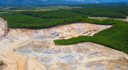 Thừa Thiên Huế Đình chỉ hoạt động khai thác đất trái phép của Công ty CP Lâm nghiệp 1-5