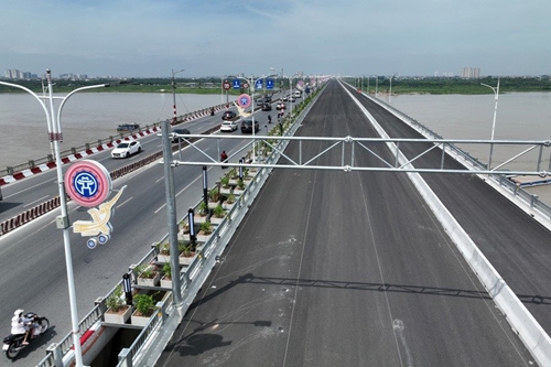 Phân luồng giao thông khi khai thác cầu Vĩnh Tuy mới