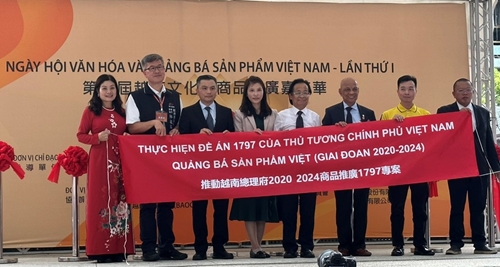 Lan tỏa tình yêu tiếng Việt và quảng bá hàng hóa Việt Nam tại Đài Loan Trung Quốc
