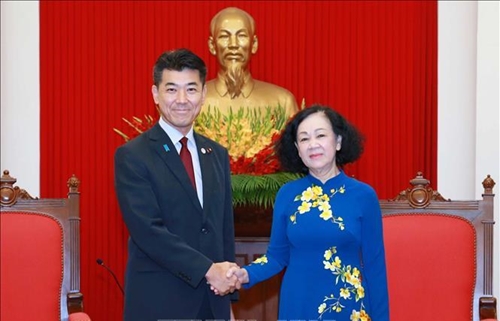Tăng cường hợp tác giữa Đảng Cộng sản Việt Nam và Đảng Dân chủ lập hiến Nhật Bản