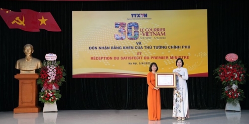 Báo Le Courrier du Vietnam Cầu nối Việt Nam với Cộng đồng Pháp ngữ trên toàn cầu
