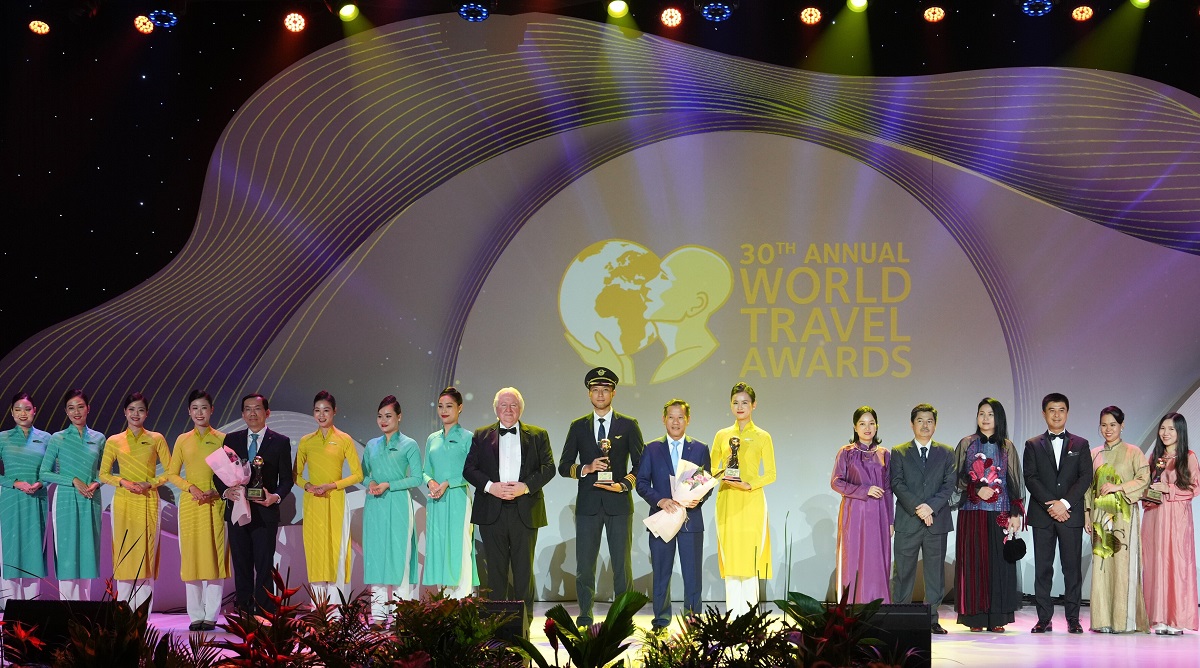 Vietnam Airlines nhận giải thưởng của World Travel Awards