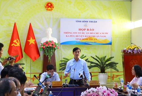 Bình Thuận tiếp thu ý kiến về dự án hồ chứa nước Ka Pét