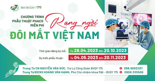 Phẫu thuật mắt miễn phí “Rạng ngời đôi mắt Việt Nam” đến với người dân tỉnh Bình Phước